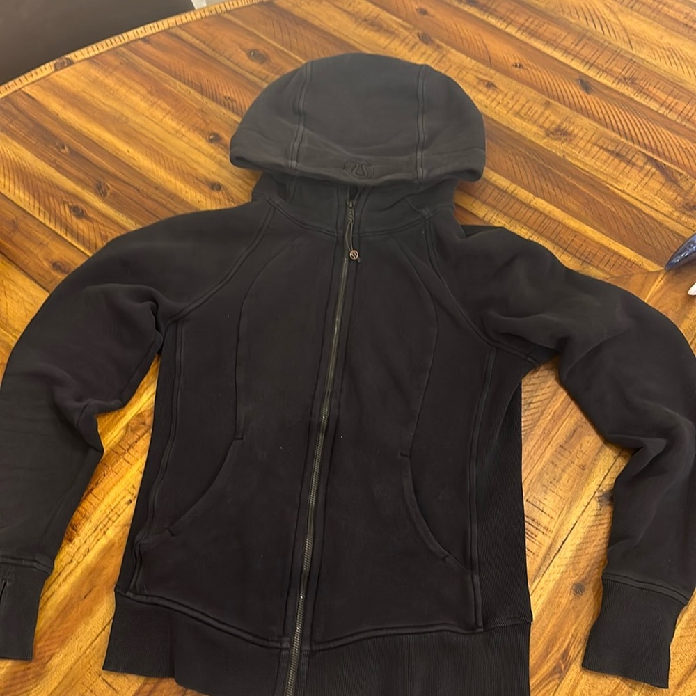 Scuba Fulll Zip Hopdie - Size 6 - Black